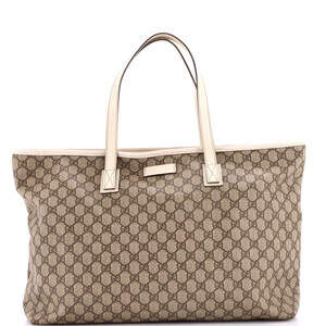 Gucci Plus Tote Gg Coated Canvas With #224266G13B